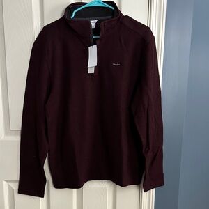 Men’s Medium Calvin Klein Quarterzip Sweater